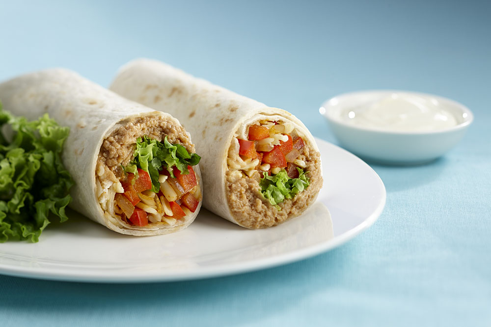 wraps poulet